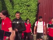 بالفيديو.. الفراعنة يتجهون لـ"بورت جنتل" استعدادا لمواجهة البلاك ستارز