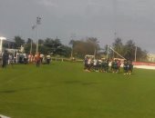 بالفيديو.. مشاجرة بين منتخبى مصر وغانا فى ملعب التدريب بسبب "رقصة" استفزازية