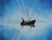 بالصور.. قارئة تشارك "اليوم السابع" لوحاتها الفنية