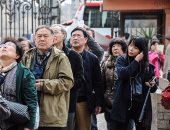 مصريون وأجانب يزورون المتحف المصرى فى عيدى الشرطة وثورة يناير