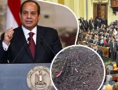 الرئيس يرفع لواء الثورة.. برلمانيون يشيدون بكلمة السيسى فى الذكرى السادسة لـ25 يناير ويؤكدون انحيازه لها.. رئيس"الدفاع": مخلص ويريد النهوض بمصر.. ومصطفى بكرى: حديثه يؤكد استمرار محاربة الإرهاب والفساد