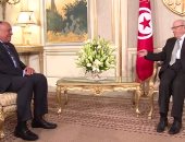 رئاسة الجمهورية التونسية تنشر فيديو للقاء سامح شكرى بالسبسى