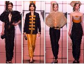 بالصور.. حصاد الموضة العالمية فى أسبوع.. Versace  يقدم أحدث مجموعاته بلمسات الحضارة اليونانية.. "كارل لاجرفيلد" يعيد إحياء "تايير" كوكو شانيل.. وإيلى صعب يشعل منصات باريس بمجموعة "الهوتكوتيور"لا