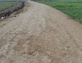 بالصور.. أهالى "الكوم الأخضر" بطنطا يطالبون برصف الطريق المؤدى لعزبتهم