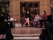 بالصور .. أبطال "يابانى أصلي" و"شاعر الشباب" فى ضيافة مني الشاذلى