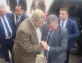 بالصور.. وزير التموين يصل الإسماعيلية لحضور احتفالية حصاد محصول القمح