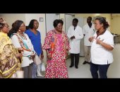 بالصور.. "قرينة" حياتو تدعم ضحايا السرطان فى الجابون