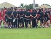 بالصور.. أجواء حماسية فى تدريبات المغرب قبل مواجهة مصر