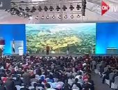 بالفيديو.. السيسي يشهد عرضا فنيا لفرقة "منيب بند" فى ختام مؤتمر الشباب