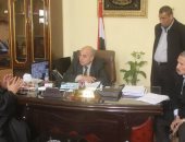 رئيس مدينة دسوق وأعضاء مجلس النواب يناقشون محاور مؤتمر الشباب