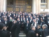 جنح شبين القناطر تحدد 4 فبراير للحكم على 12 محاميا متهمين بالتظاهر 