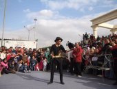 بالصور .. لأول مرة .. فرقة السيرك القومى تشارك بمعرض القاهرة الدولى للكتاب