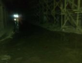 شكوى من غرق شارعى رضا وأحمد فهمى بمياه الصرف الصحى فى عزبة النخل