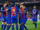 ألكاسير يحرز هدف برشلونة الأول فى شباك أتليتك بلباو بالليجا