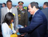 بالصور.. السيسي يصل العاصمة الإثيوبية أديس أبابا للمشاركة فى قمة الاتحاد الإفريقى