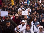 بالصور.. الآلاف يشاركون فى تظاهرات مناهضة للحكومة المغربية