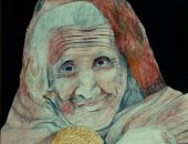 رسومات فنية لطالب طب أسنان تبرز موهبته الفنية