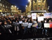 "جارديان": أعداد المشاركين فى مظاهرات لندن ضد "ترامب" اليوم مفاجئة