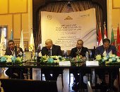 بالصور.. بدء الجلسة الأولى لمؤتمر الأمم المتحدة لمكافحة الإرهاب بمحافظة أسوان