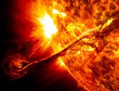 ناسا تكشف عن فيديو وصور للتوهجات الخفية بالجانب الآخر للشمس