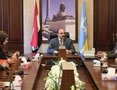 "فرحات" يلتقي بأعضاء المجلس القومي للمرأة باﻹسكندرية