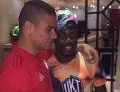 بالفيديو والصور..  إيفونا يزور لاعبى المنتخب بالعاصمة الجابونية