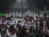 تظاهرات بالمكسيك بعد شهرين من اغتيال الصحفى خافيير فالدير