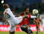 انتهاء الشوط الإضافى الأول لمباراة مصر وبوركينا بالتعادل الإيجابى
