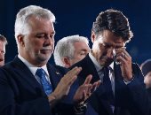 بالصور..بكاء رئيس وزراء كندا خلال تشييع ضحايا الهجوم المسلح على مسجد مدينة كيبيك