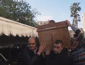 جنازة مهيبة للطالبة شدوى محمد إحدى ضحايا أتوبيس نوبيع بالإسكندرية 