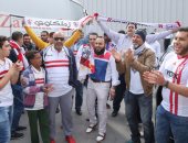 بعثة الزمالك تصل أبو ظبى استعدادا للسوبر