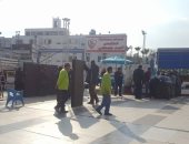 بالصور.. استعدادات نادى الزمالك لإذاعة مباراة مصر و الكاميرون