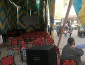 الأهالى يقيمون سرادق بالشرقية لمتابعة مباراة مصر والكاميرون