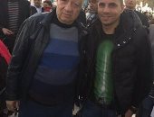 زيدان يتابع مباراة مصر والكاميرون فى نادى الزمالك