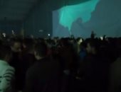 بالفيديو.. أهالى غزة يتجمعون لمؤازرة منتخب مصر