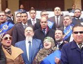 منتصر الزيات وسط أنصاره: معركتى مع سامح عاشور نقابية وليست سياسية