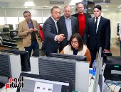  بالصور.. "أبو هشيمة" يتفقد التوسعات الصحفية لمجموعة "إعلام المصريين"