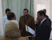 جولة الرقابة الإدارية ترصد: قسم الاستقبال بمستشفى منية النصر آيل للسقوط