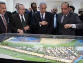 بالصور.. ننشر مكونات مدينة دمياط للأثاث قبل افتتاحها