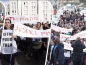 اعتقال 12 فى احتجاجات فرنسية منددة باغتصاب شاب وتعذيبه على يد الشرطة