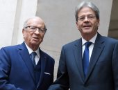 السبسى: نرحب بمساهمة إيطاليا فى مبادرة مساعدة ليبيا على تشكيل حكومة وطنية