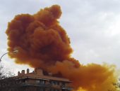 إجلاء 3000 شخص بسبب حريق بمجمع كيميائى فى إسبانيا