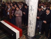 جنازة عسكرية للشهيد عبدالناصر جابر بمشاركة محافظ الإسكندرية