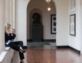 "ترامب" يعلق على صورة لابنته وحفيده بالبيت الأبيض: مرحبا إيفانكا وثرورد