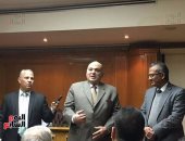 وفد لجنة الدفاع بالبرلمان داخل هيئة الطاقة الذرية