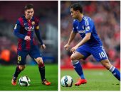 بالأرقام.. ميسى يقهر هازارد فى صراع المهارة