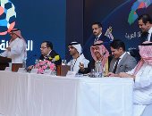 بالصور.. مؤتمر صحفى لـ أبو هشيمة وأبو ريدة لإعلان تفاصيل دورى العرب