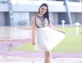 شاهد.. أحدث فوتوسيشن لملكة جمال السياحة والبيئة بفستان لبهيج حسن