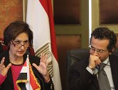 بالصور.. نائلة جبر: برنامج مكافحة الهجرة غير الشرعية يشمل تدريب العاملين بالوزارات