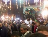 بالصور.. آلاف الصوفيون يحتفلون بمولد "السنجق" بحضور ياسين التهامى بقنا